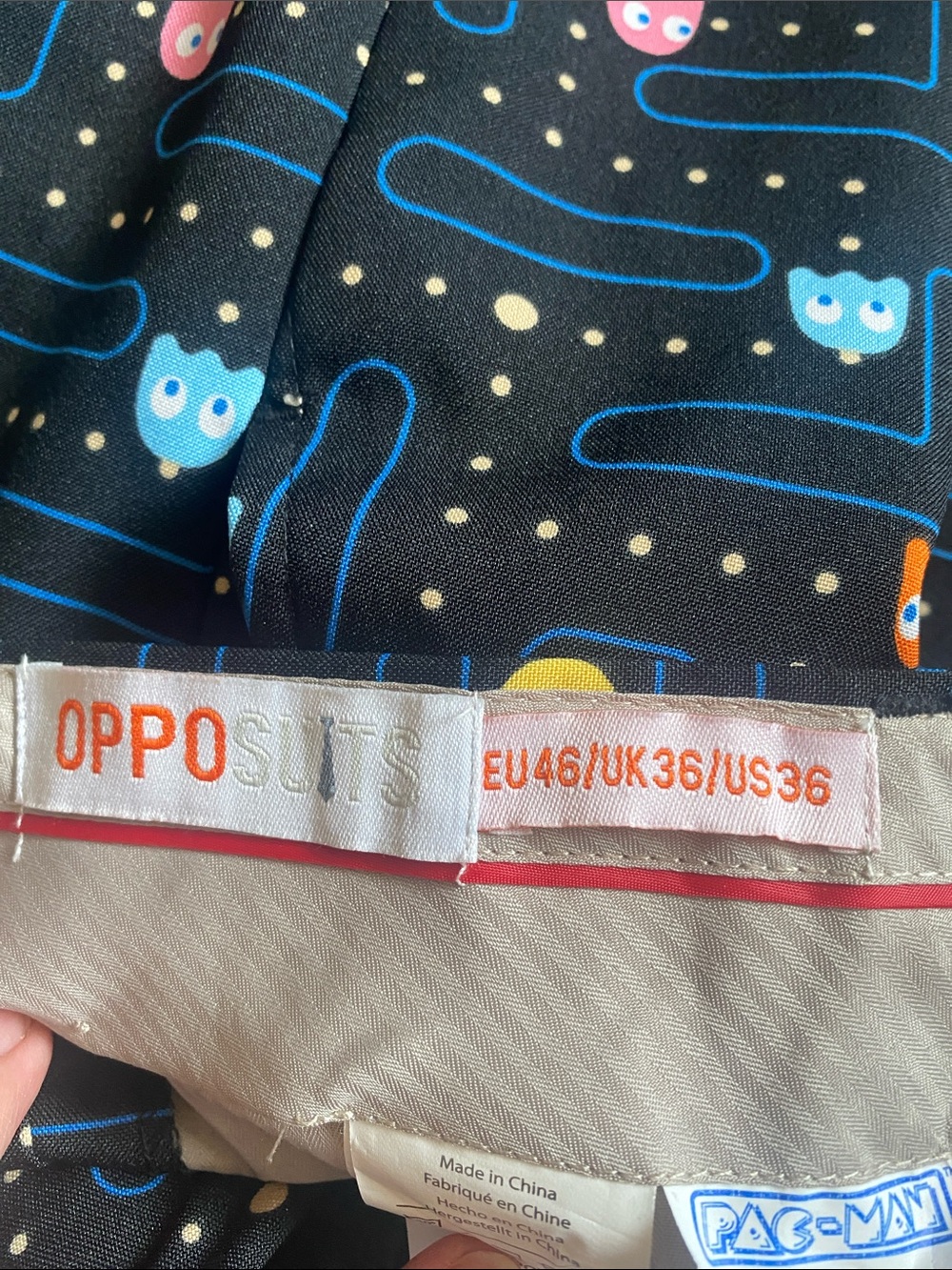 Men's 3 piece PAC Man suit - Picture 7 of 7